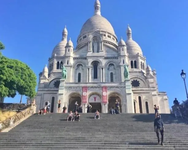 Cosy Studio Near Sacre-Coeur Basilica Paris 0*,